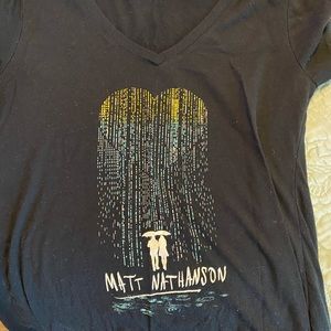 Matt Nathanson concert tee